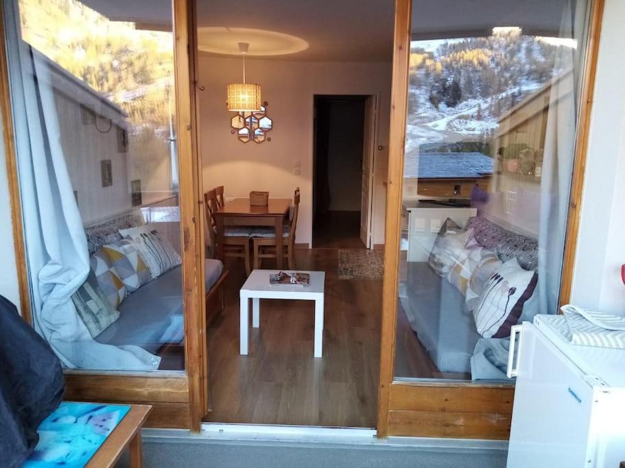 2 Pieces Avec Terrasse Et Vue Sur Les Pistes Apartment Isola 2000 Luaran gambar